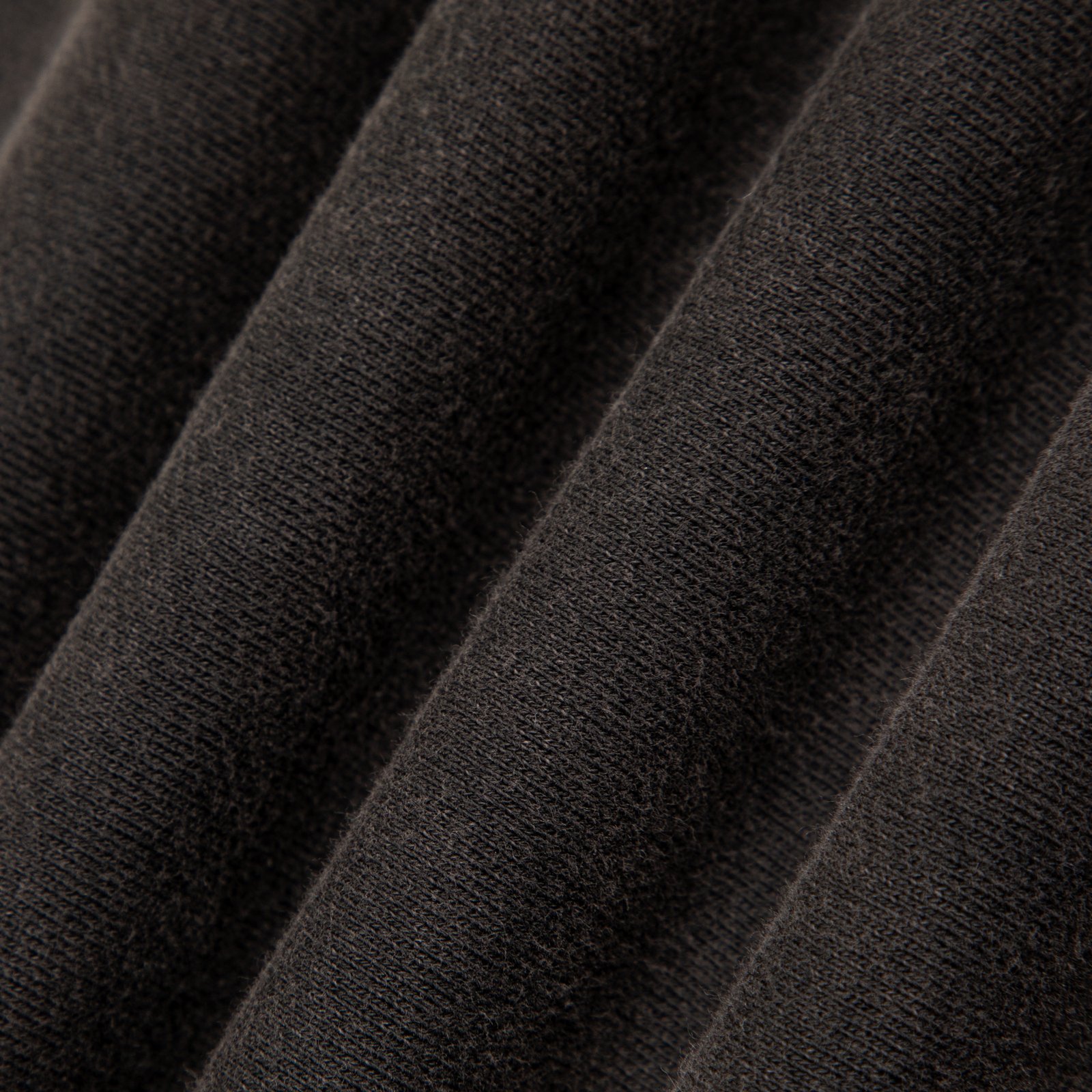 Washed Logo Hoodie On Model