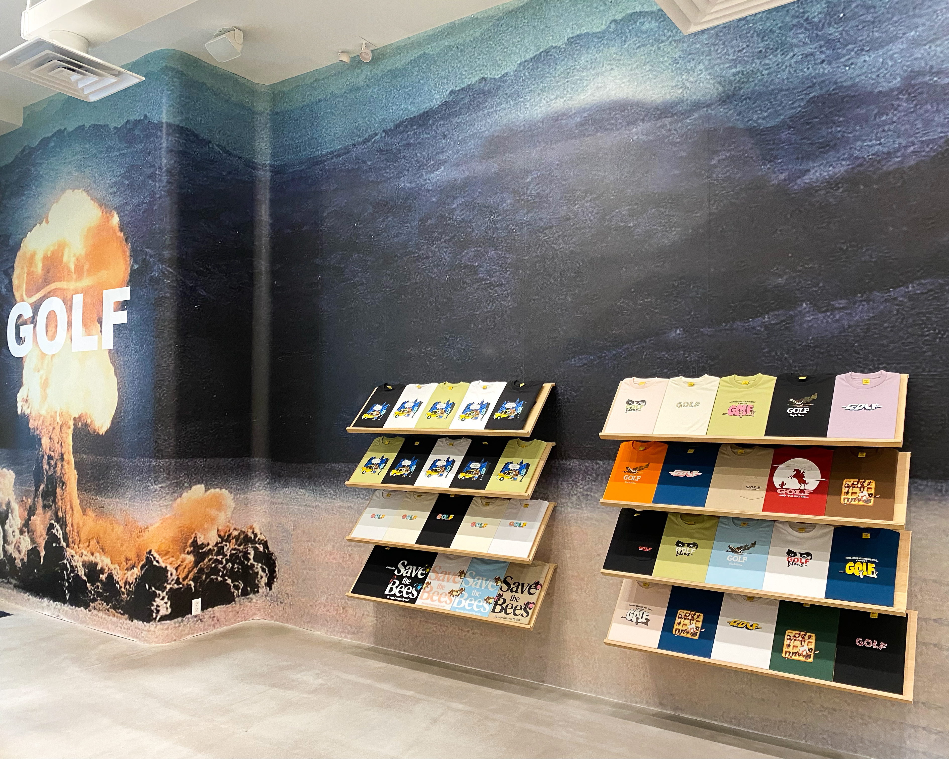 Golf Wang NYC interior 2